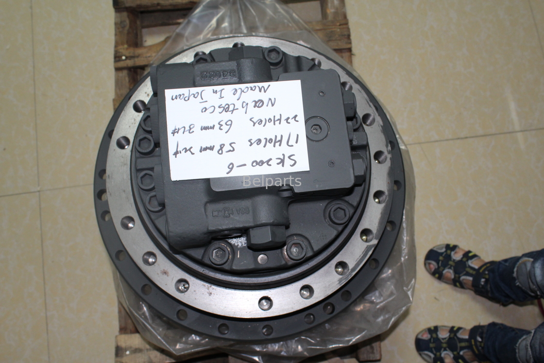 Commande finale hydraulique de Parts Sk 200-6e d'excavatrice pour Kobelco YN15V00011F1 YN15V00011F3 YN15V00011F4