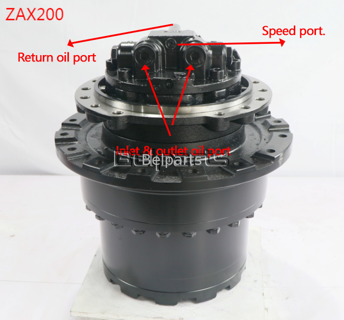 Assy 9191194 9199841 de moteur de voyage de l'Assy ZX200 ZX200-6 ZX200-1 ZX210 HMGF36 d'entraînement de Travel Motor Final d'excavatrice de Belparts