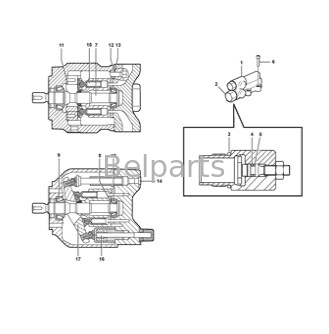 VOE 11708076 Contrôle de l'excavateur Vavle A35F FS A35F/G A35F/G FS A40F FS A40F/G A40F/G FS Pour chariot de décharge accumulé