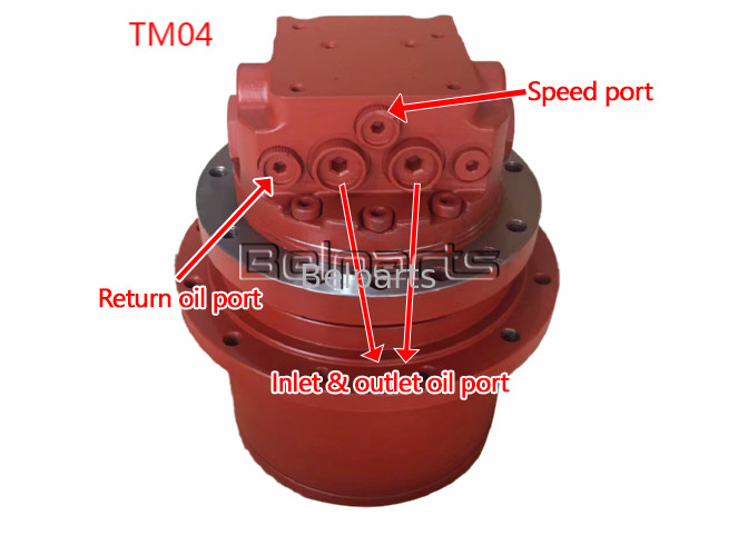 KYB MAG26VP PHV-390-53B EX40 IHI40JX Assy pour les pièces de pièces de l'excavatrice TM04