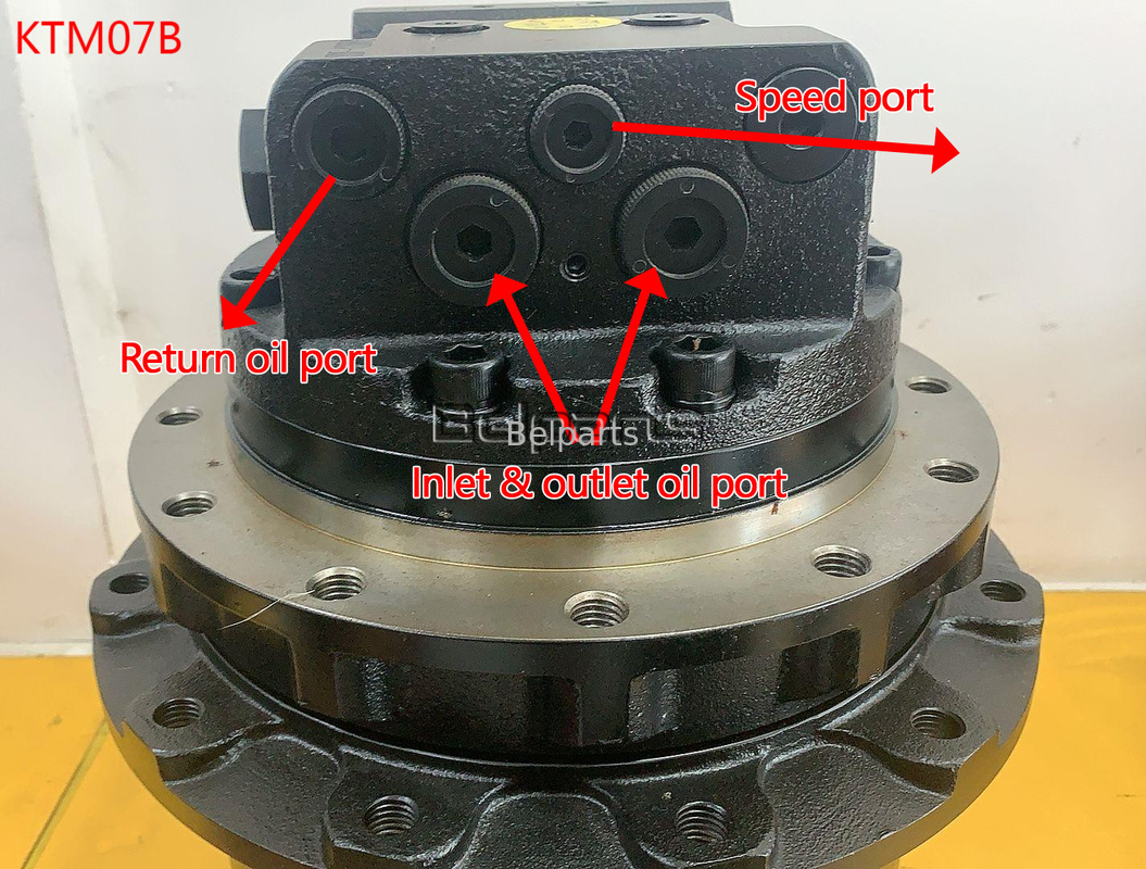 Parties de moteur de déplacement de Belparts TM07B R60 DH55 R55-9 31M8-40010 Pour pièces de pellets