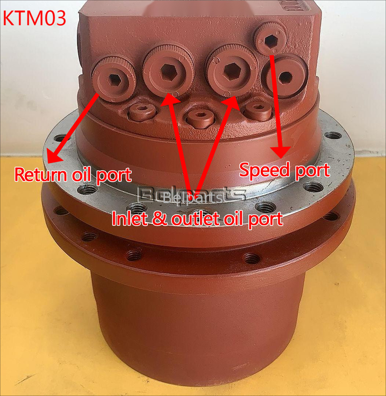 TM03 MAG18VP-220 PHV2B MB0161 Assemblage du moteur de déplacement de la pelle CX27B CX22B EC20