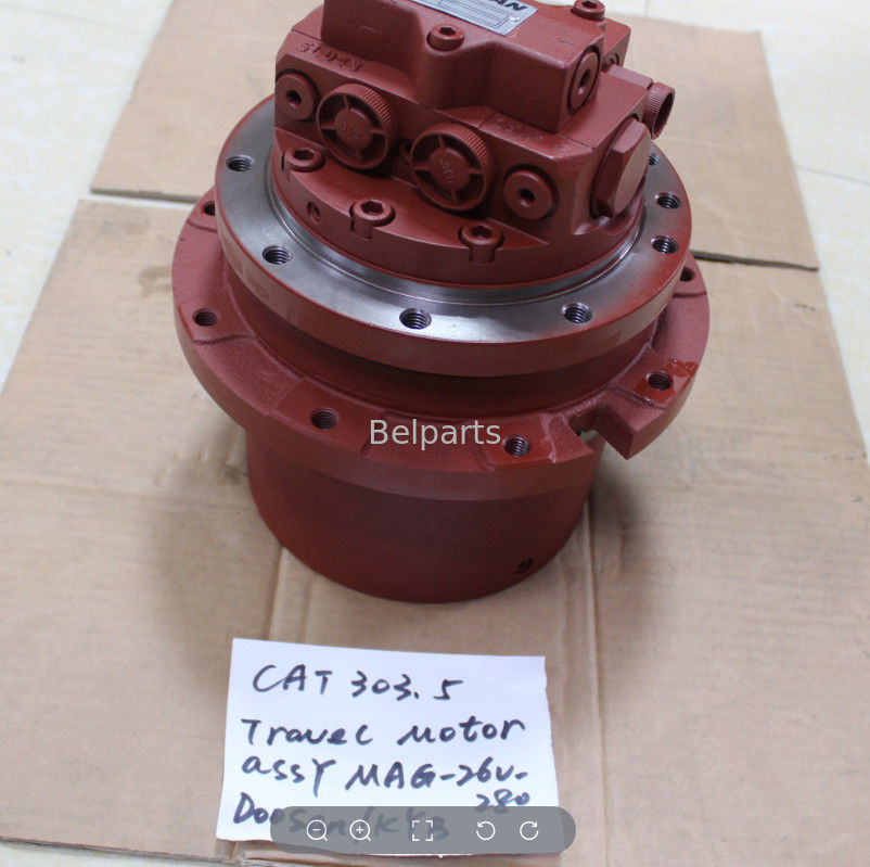 Nom de la pièce de construction, boîte de vitesses d'entraînement final pour pelle 303.5 par KYB MAG26VP MAG-26VP-280-3 d'origine