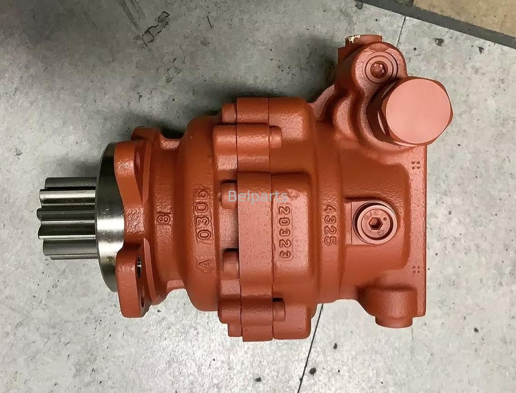 PCR-1B-05A-P-9297B Moteur d'orientation Nachi pour XCMG XE15 JCB 19C-1 CASE CX17 KOBELCO SK17SR Pièce de pelle hydraulique Dispositif de moteur rotatif hydraulique