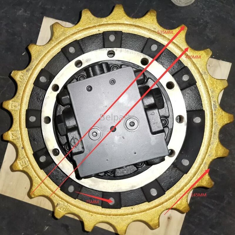 EX75UR EX75UR-3 Disque final pour les pièces détachées de l'excavatrice Hitach 9118299 Assemblage du moteur de voyage