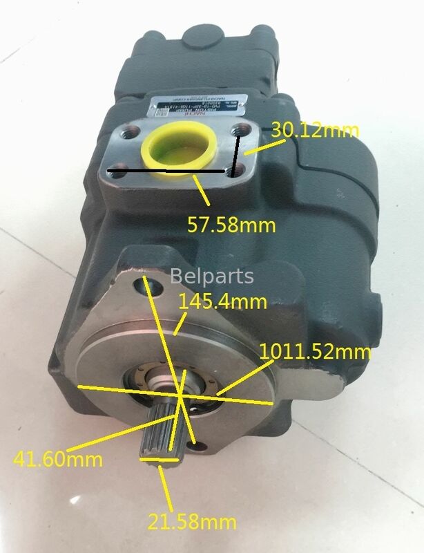 ZX27U-2 ZX27U-3 ZX29U-3 ZX30UR-2 ZX30UR-3 Pompe hydraulique pour les pièces de mini-pelles Hitach 4642385 4642386 PVD-1B-32P-11G5 Pompe principale à pistons Nachi