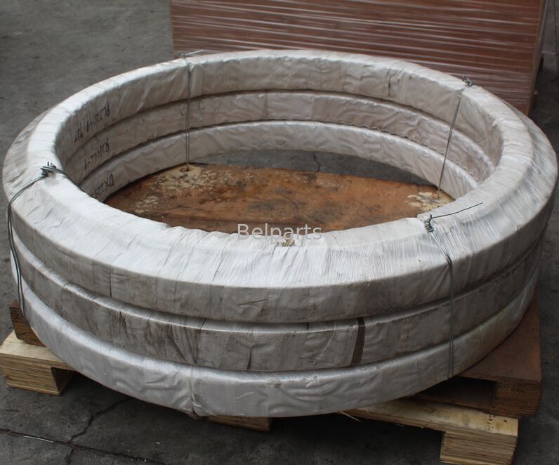 PC200-7 PC200-6 roulement à chenilles pour pièces de rechange de pelleteuses Komatsu 207-25-61100 6D102 anneau à chenille à cercle à chenilles