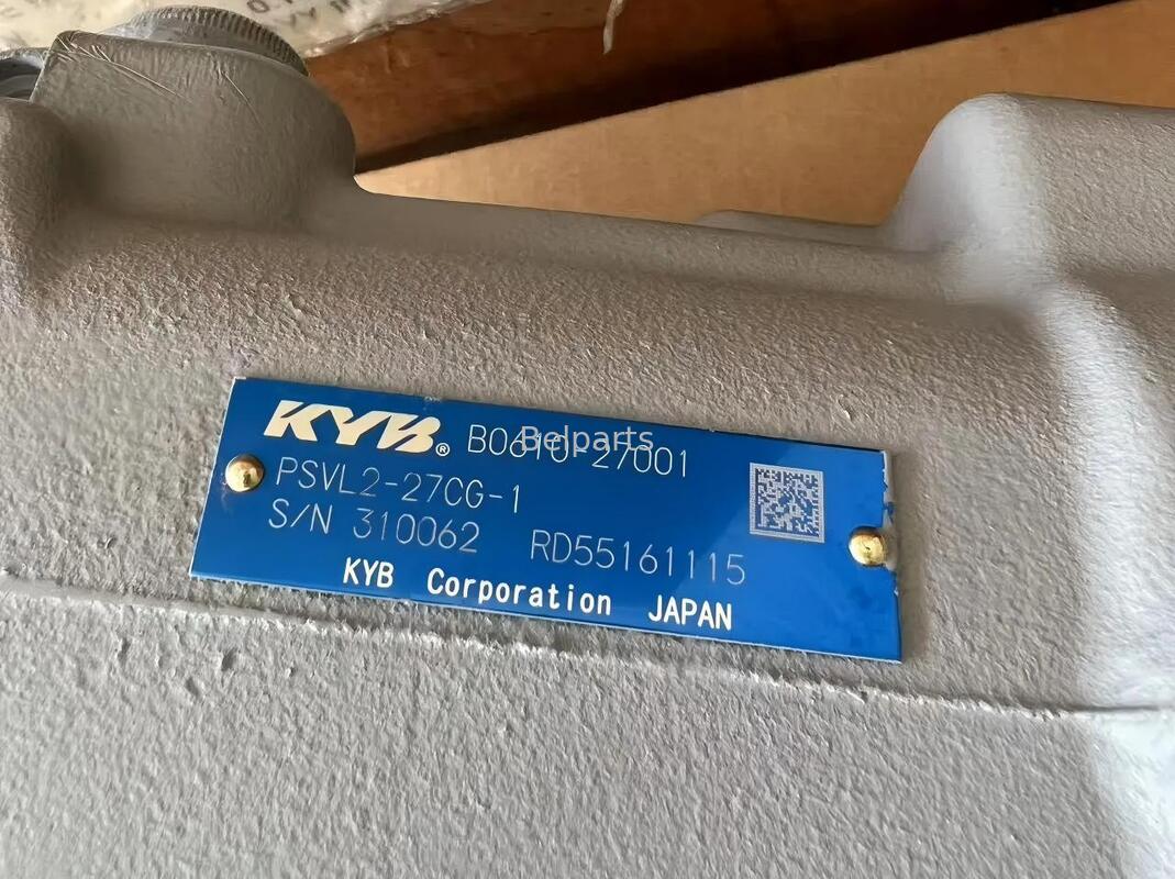 Pompe hydraulique Kubota U55-4 KX057-4 Mini-pelle Pièces KYB PSVL2-27CG-1 Pompe à piston principale B0210-27001 RD551-61112 RD551-61115