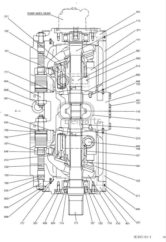 KOBELCO SK330-8 SK350-8 SK350LC-8 Pompes hydrauliques pour pièces d'excavatrice LC10V00020F1 Pompes à piston principales K5V140DTP1X9R-YT6K-V K5V140DTP-YT6K-17T