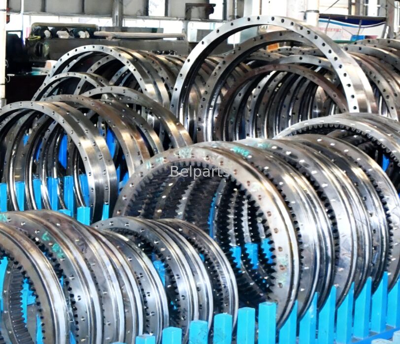 SK210-10 roulement à chenilles pour pièces détachées de la pelle Kobelco YN40F00042F1 anneau à chenille à cercle à chenilles