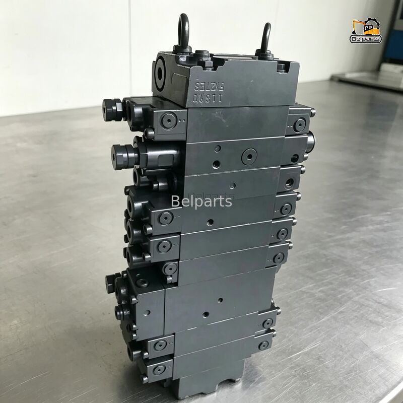 Vanne de commande hydraulique PC55MR-3 723-18-18200 723-18-18201 723-18-18202 pour pièces d'origine de pelle KOMATSU