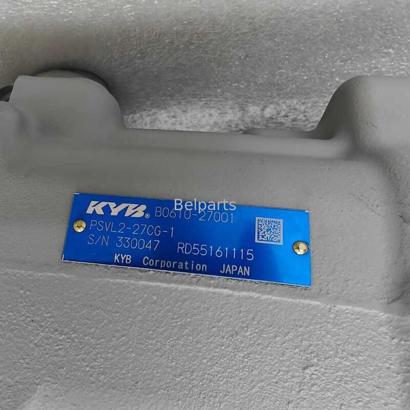 Pompe hydraulique Kubota KX161-3 KX163-5 KX165 KX183-3 Pièces de mini-pelle KYB PSVL2-27CG-1 B0210-27001 RD411-61113