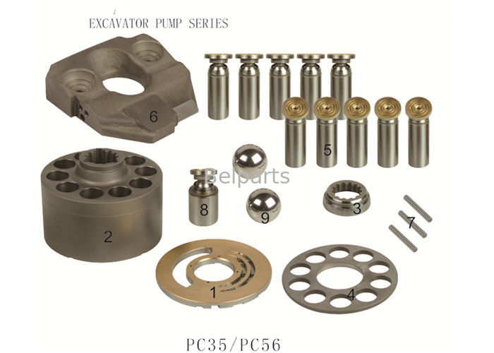Pièces hydrauliques de moteur de Spare Parts PC35 PC56 d'excavatrice de Belparts 708-3S-00512