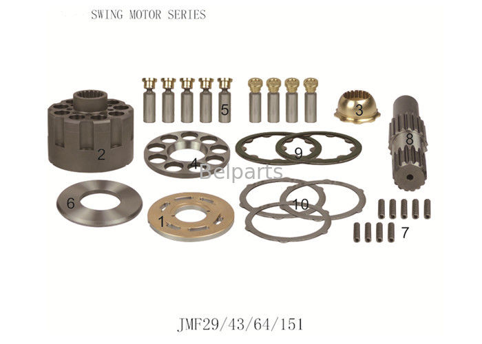 pièces hydrauliques de Parts R210LC-7 Hyundai Motor d'excavatrice de moteur de l'oscillation 31N6-10210