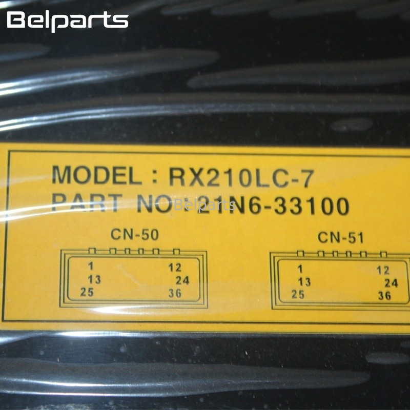 Panneau d'ordinateur de Controller 21N6-33100 d'excavatrice de Spare Parts RX210LC-7 d'excavatrice de Belparts