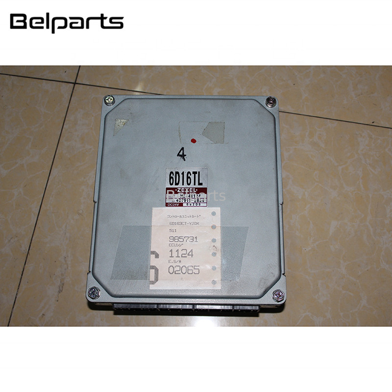 6D16TL le moteur de C.C du conseil 200a de Spare Parts Computer d'excavatrice de l'unité centrale de traitement ME441124 saisit le contrôleur de température