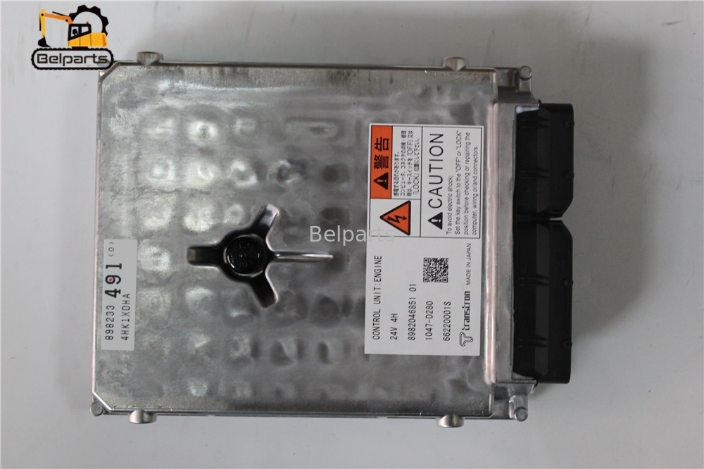 Contrôleur 8982334910 d'ECU ZX240-3 190DW 220DW 225DLC 4HK1 8-98233491-0 de conseil d'Engine Computer Control d'excavatrice de Belparts