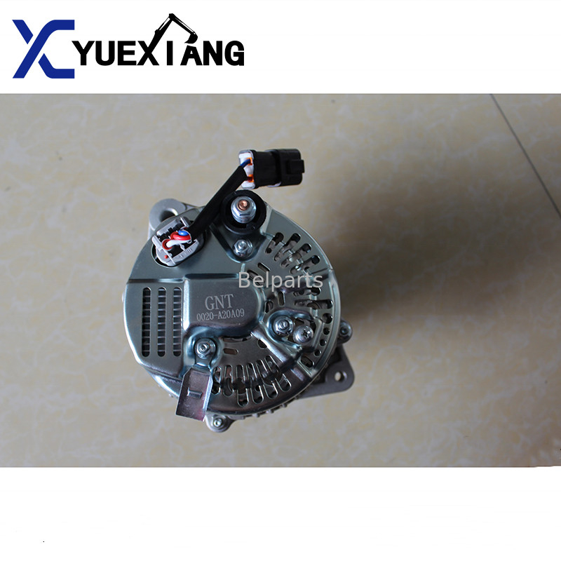 Moteur 600-821-6130 101211-7960 6D107 du générateur 600-861-3420 d'Alternator PC200-7 PC200-8 PC200-6 d'excavatrice de Belparts