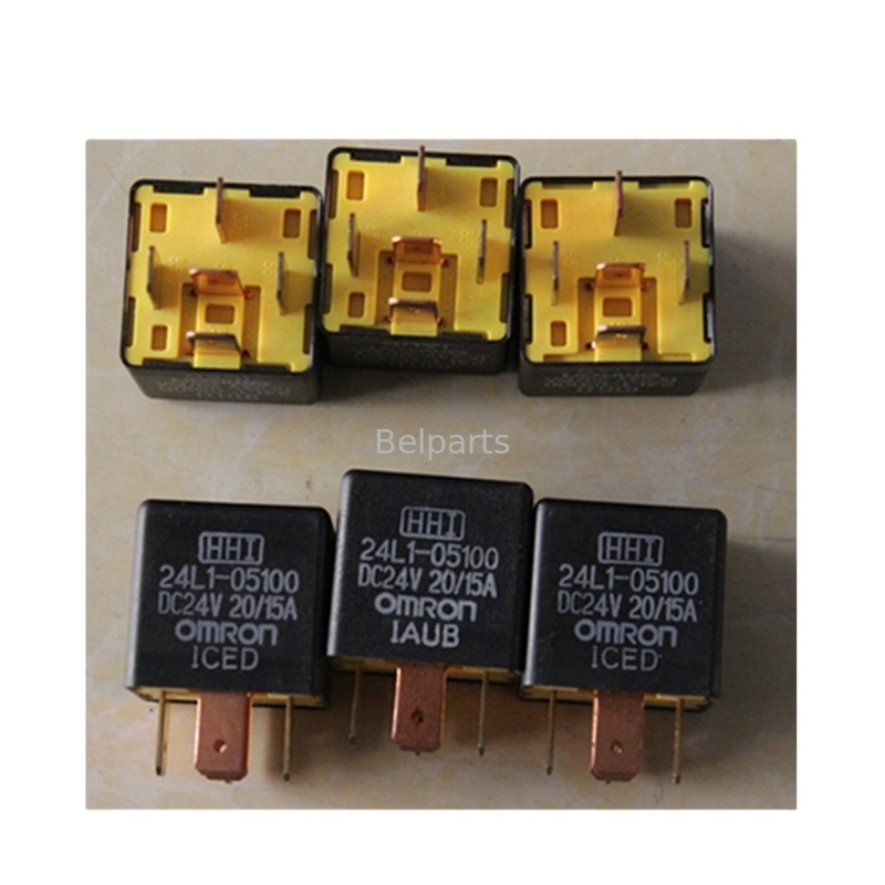 Excavatrice Spare Parts Relay 24L1-05100 pour le relais de HL730-7 HL730-7A R380LC-9 HL740-9S avec 3 Pulgs 24L105100
