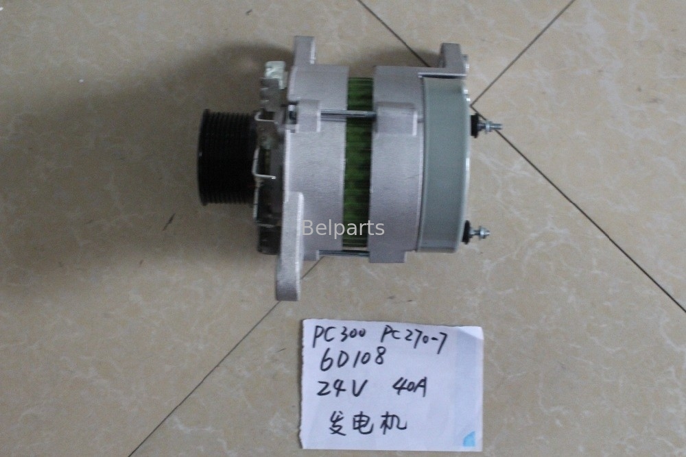Générateur 0-33000-6511 de l'alternateur 6D108 600-821-6160 de moteur de Parts PC300-6 PC270-7 PC300-5 PC300-7 d'excavatrice de Belparts