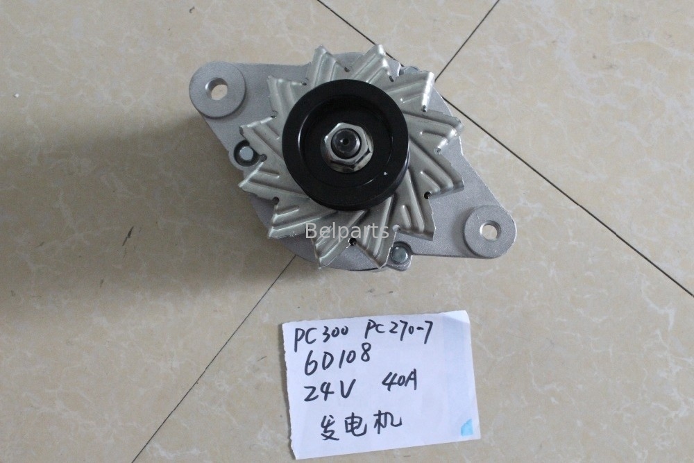 Générateur 0-33000-6511 de l'alternateur 6D108 600-821-6160 de moteur de Parts PC300-6 PC270-7 PC300-5 PC300-7 d'excavatrice de Belparts