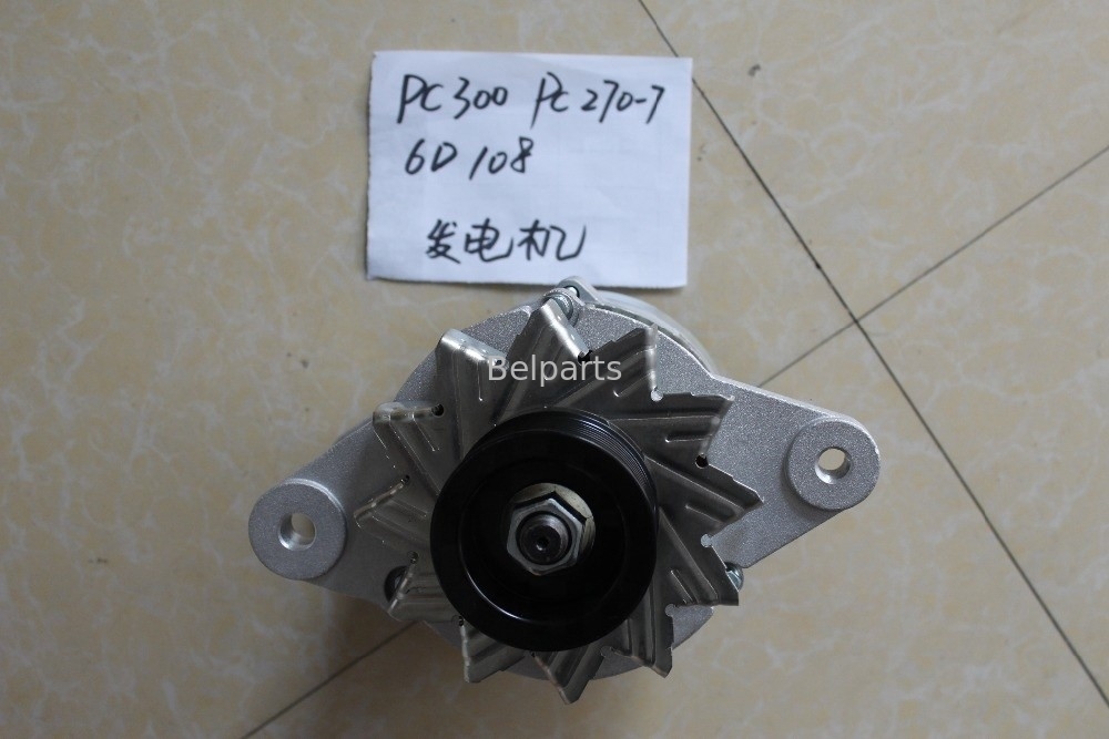 Générateur 0-33000-6511 de l'alternateur 6D108 600-821-6160 de moteur de Parts PC300-6 PC270-7 PC300-5 PC300-7 d'excavatrice de Belparts