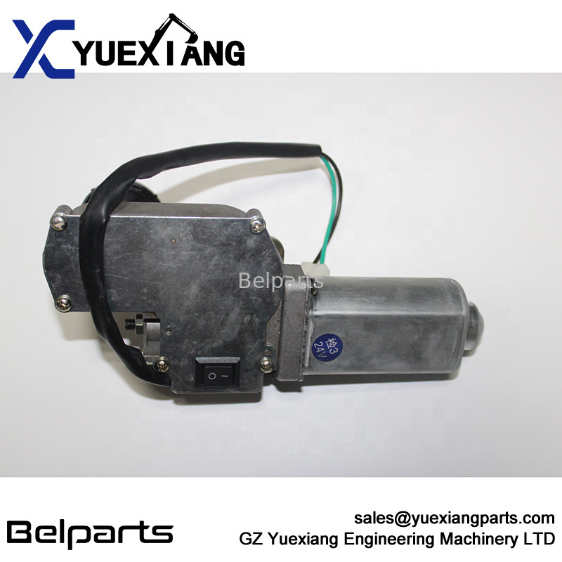 Moteur d'essuie-glace d'Assemblée de pluie d'Electric Part Windscreen 24V d'excavatrice pour SH120-3 SH100-3 SH200-3 SH200A3 SH200