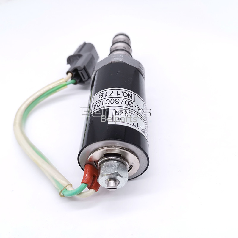 Petite vanne électromagnétique principale hydraulique de pompe de Parts SK200-5 12A-101 12A-111 G24D12 G24Y12 d'excavatrice